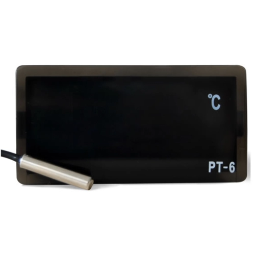 Ringder PT-6 Termometr cyfrowy czerwony 12V