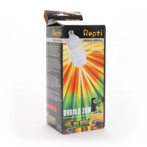 Super Reptile żarówka spiralna UVB 10.0 26W
