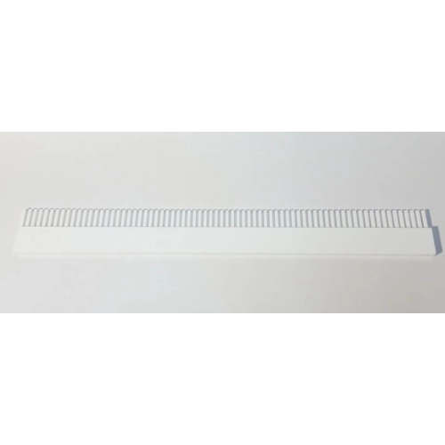 Grzebień przelewowy 42cm Aquario biały