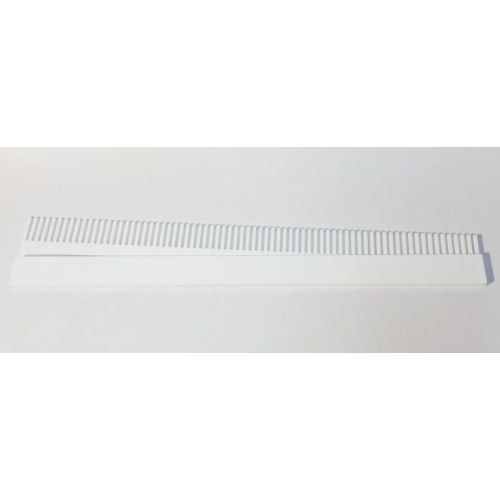 Grzebień przelewowy 42cm Aquario biały