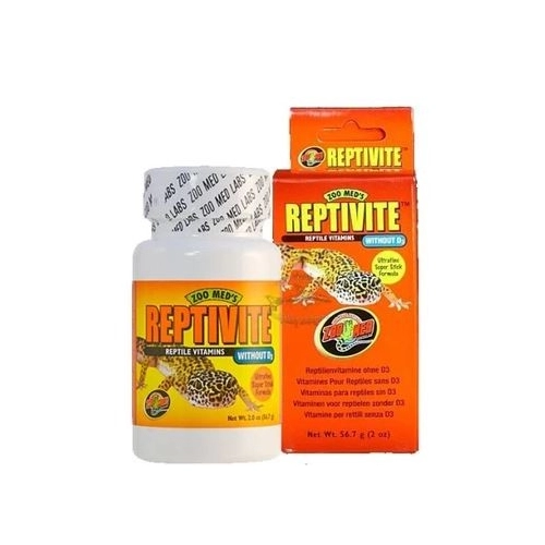 ZOOMED Reptivite 57g - Witaminy dla gadów bez wit. D3