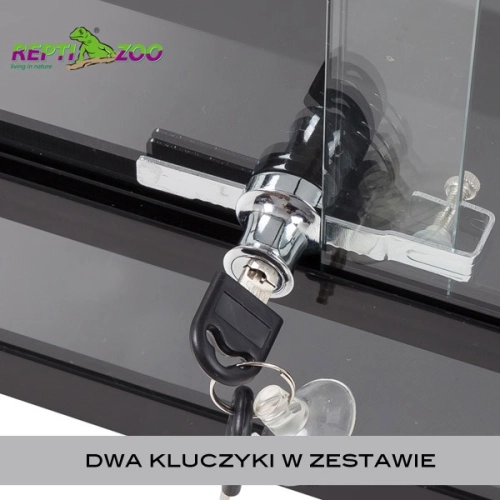 Repti-Zoo Zamek Do Drzwi Przesuwanych 9cm