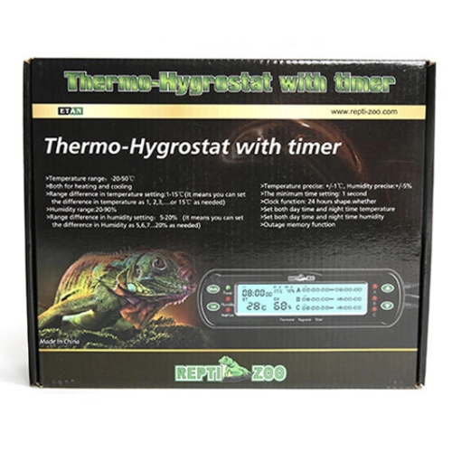 Repti-Zoo THC Deluxe Termostat higrostat z programatorem