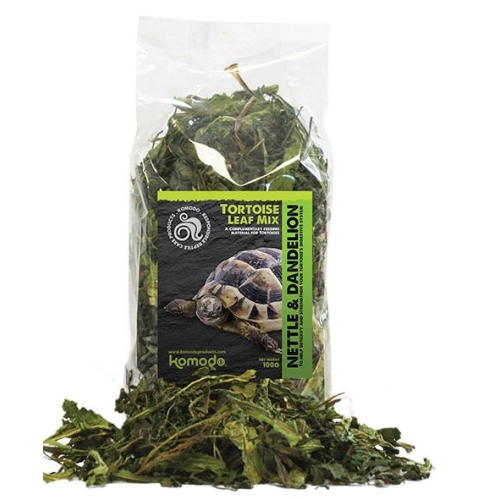 Komodo Tortoise Leaf Mix 100g - zioła lecznicze dla żółwi