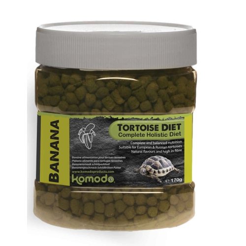 Komodo Tortoise Diet Banana 340g - pokarm dla żółwi
