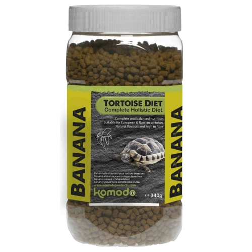 Komodo Tortoise Diet Banana 340g - pokarm dla żółwi