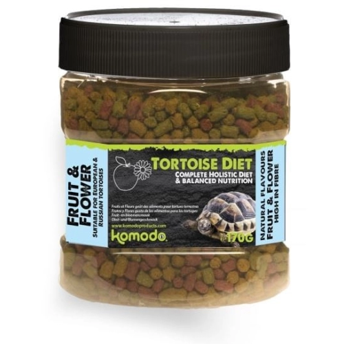 Komodo Tortoise Diet Fruit Flower 170g - pokarm dla żółwi