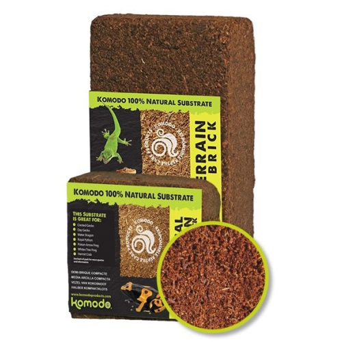 Komodo Tropical Terrain Brick M - podłoże z włókien kokosa 4l