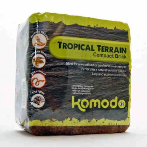 Komodo Tropical Terrain Brick M - podłoże z włókien kokosa 4l