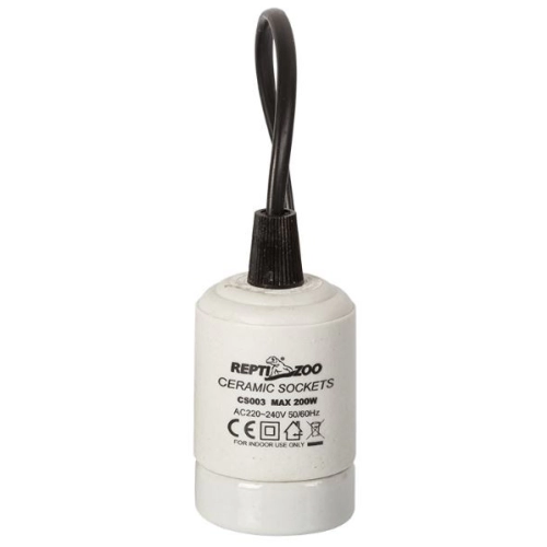 Repti-Zoo oprawka ceramiczna z kablem i wieszakiem