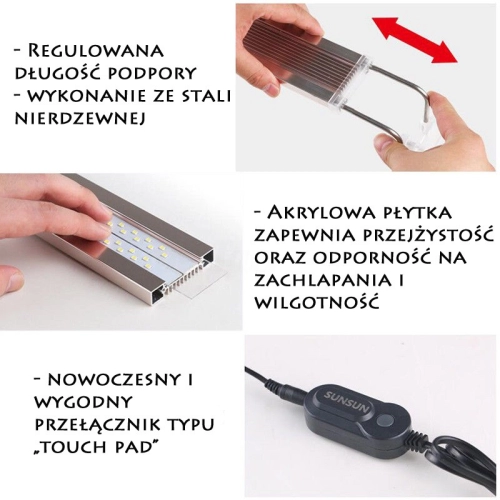 SunSun ADE 26W - Lampa LED 78 - 95cm