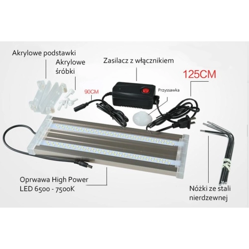 SunSun ADS 80W - Lampa LED 98-115cm