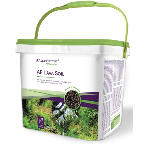 Aquaforest Lava Soil Black 5l - podłoże naturalne czarne
