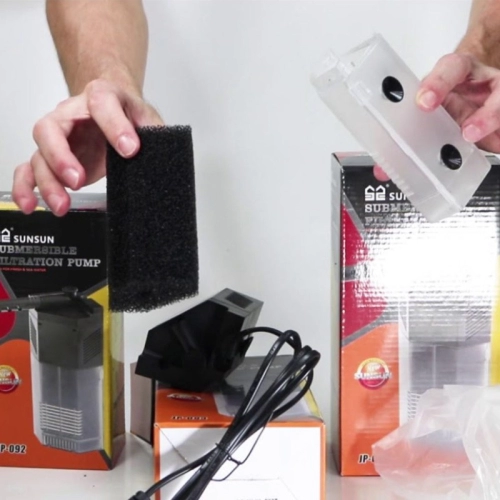 SunSun Corner Filter - filtr wewnętrzny narożny 250l/h