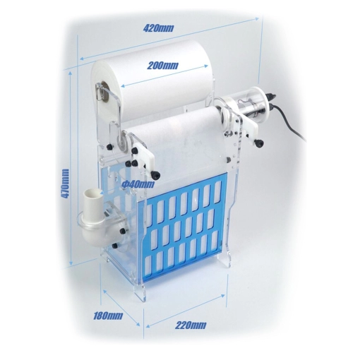 Bubble Magus ARF-S Roller - automatyczny filtr mechaniczny