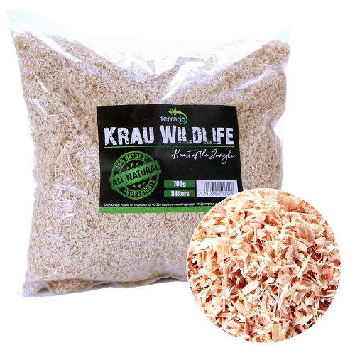 Terrario Krau Wildlife 5l - włókno drewniane Aspen / Lignocel