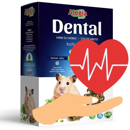 Alegia Dental Chomik - kompletna dieta dla chomika 300g