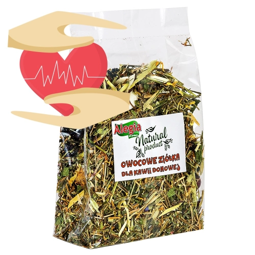 Alegia - owocowe ziółka dla kawii domowej 130g