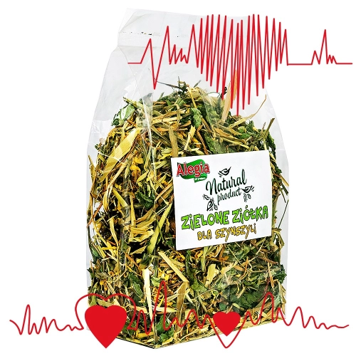 Alegia - zielone ziółka dla szynszyli 120g