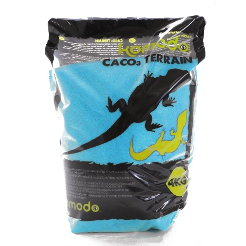 Komodo CaCo3 Sand Blue - jadalny piasek dla gadów