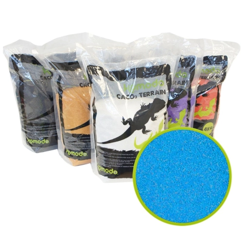 Komodo CaCo3 Sand Blue - jadalny piasek dla gadów