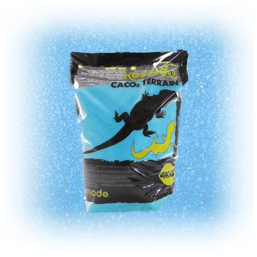 Komodo CaCo3 Sand Blue - jadalny piasek dla gadów