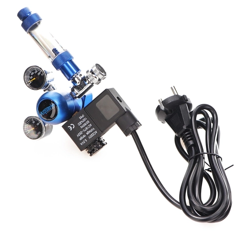 Aquario BLUE Professional - zestaw CO2 z elektrozaworem