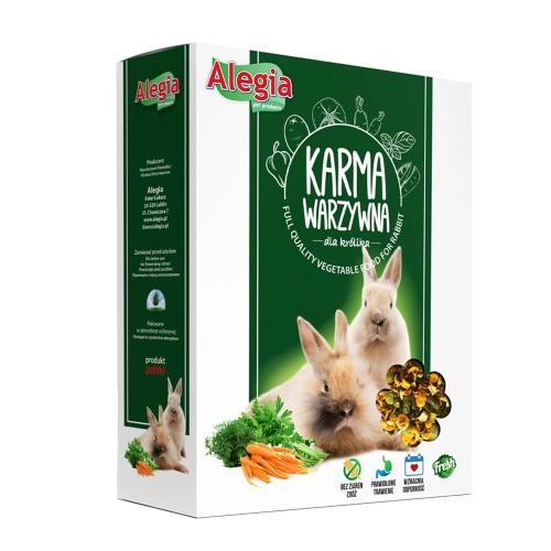 Alegia - karma warzywna dla królika 650g