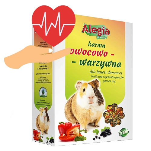 Alegia - karma owocowo warzywna dla kawii domowej 340g