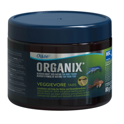Oase Organix Veggievorte Tabs 150ml - pokarm tabletki dla ryb przydennych