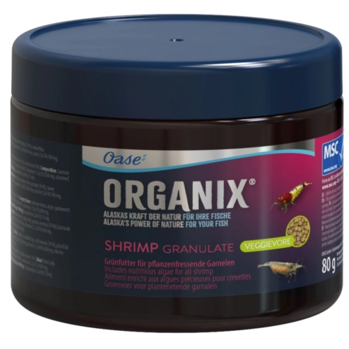 Oase Organix Veggievore Shrimp 150ml - pokarm duże granulki dla krewetek
