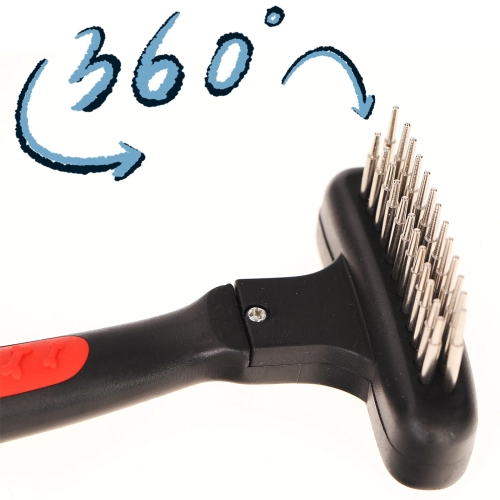 Lupipets Rake Comb - zgrzebło podwójne dla psów i kotów