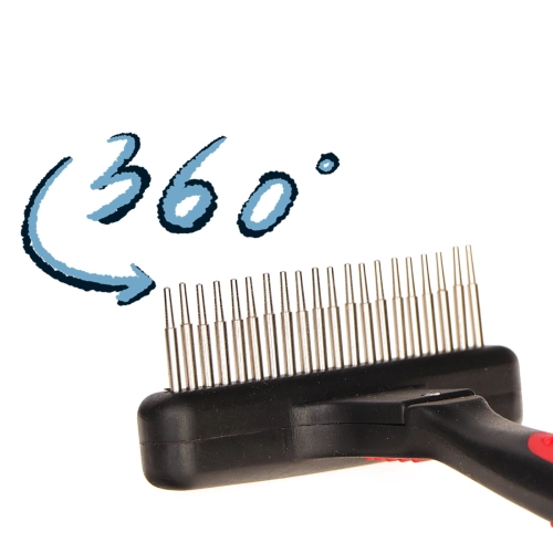 Lupipets Rake Comb - zgrzebło szerokie dla psów i kotów
