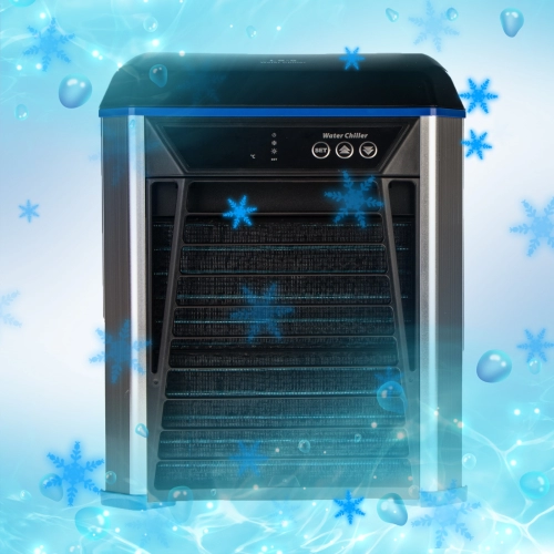 BOYU Chiller Maxima 20 - chłodziarka / grzałka do akwarium 800l