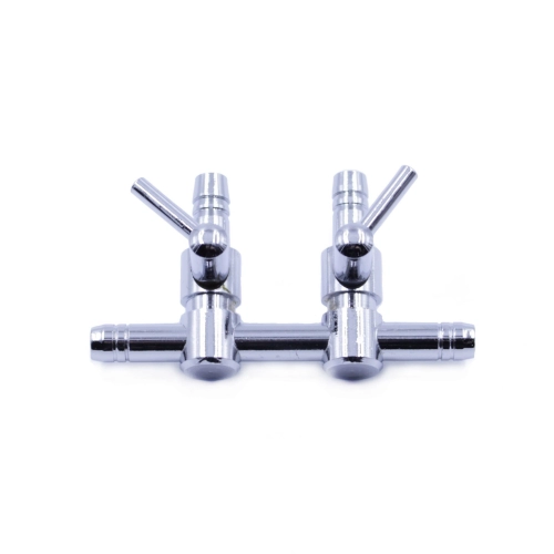 BOYU metalowy trójnik z zaworkiem AD02