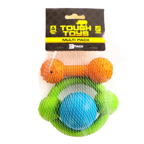 HappyPet Rubber Multi Pack - zestaw gryzaków dla psa