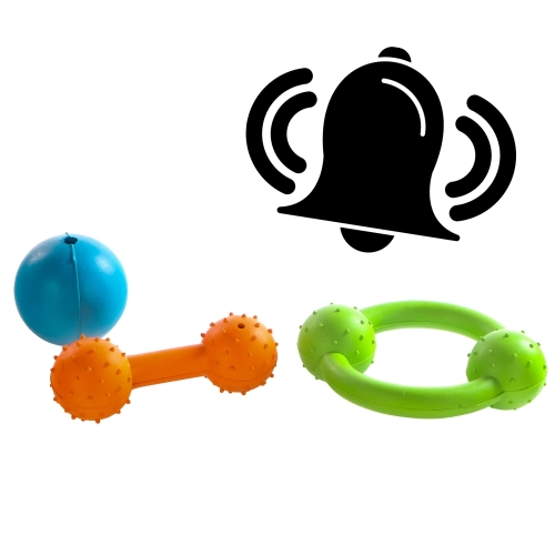 HappyPet Rubber Multi Pack - zestaw gryzaków dla psa