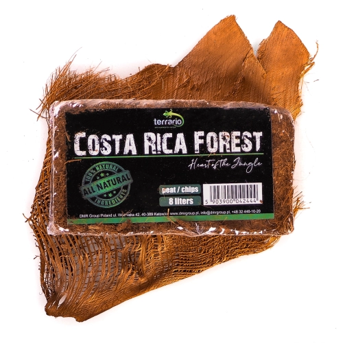 Terrario Costa Rica Forest 8l - mieszanka z włókien kokosa i zrębki kokosa