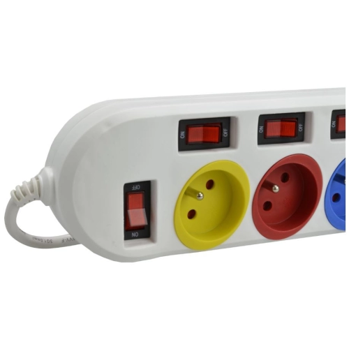 Listwa zasilająca 3m - 6 wyłączników