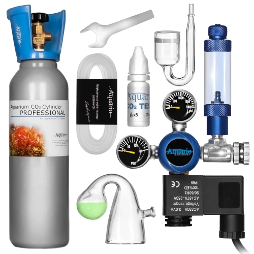 Aquario BLUE Professional - zestaw CO2 z butlą 5l