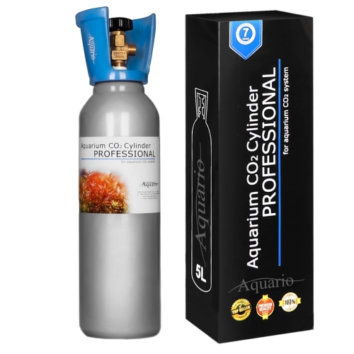 Aquario BLUE Professional - zestaw CO2 z butlą 5l