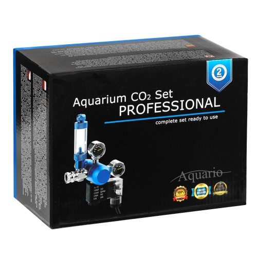 Aquario BLUE Professional - zestaw CO2 z butlą 2l