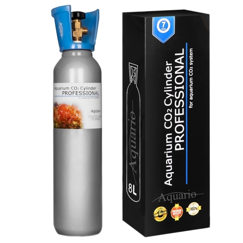 Aquario BLUE Professional - zestaw CO2 z butlą 8l