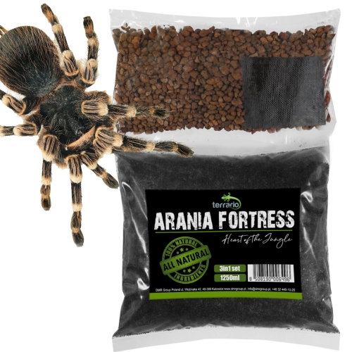 Terrario Arania Fortress 3in1 - podłoże dla pająków nadrzewnych