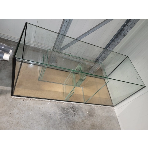 Sump zbiornik szklany 120x45x50cm