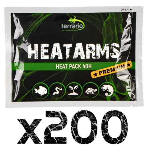 Terrario Heatarms Heat Pack 40H - ogrzewacz do transportu zwierząt - 200 sztuk