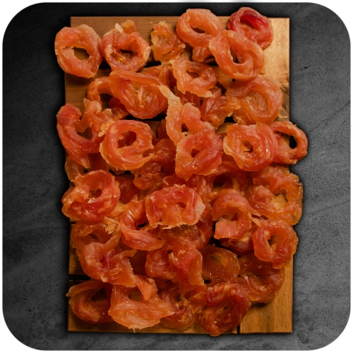 Hilton Miękkie Krążki z Kury 0,5kg - przysmak dla psów 