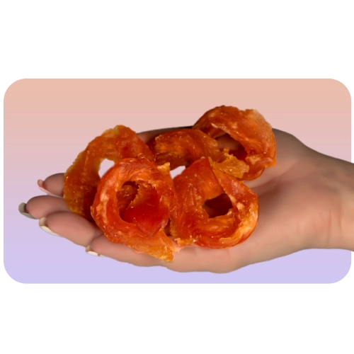 Hilton Miękkie Krążki z Kury 0,5kg - przysmak dla psów 