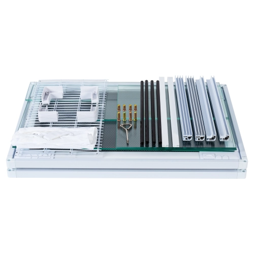 OiiBO Terrarium RKF0320W - szklana klatka 60x45x35cm