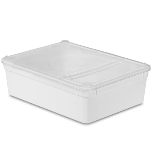 Terrario Reptiland White 25x19x7,5cm - białe terrarium faunarium